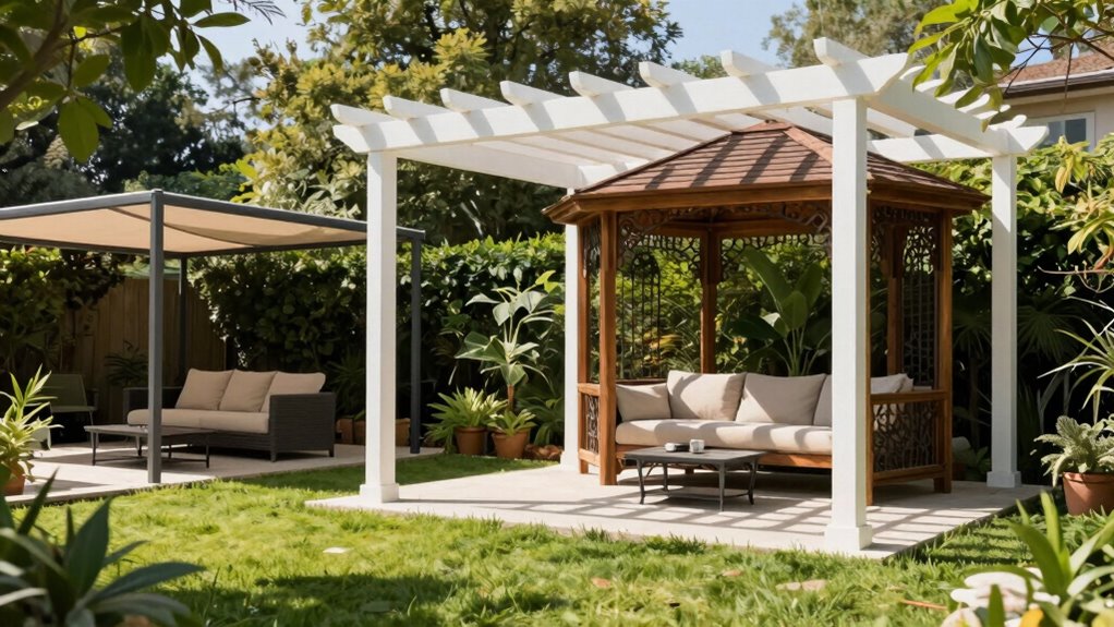 comparing outdoor shade options
