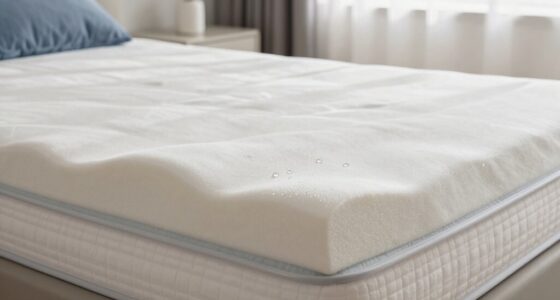 cooling features in memory foam