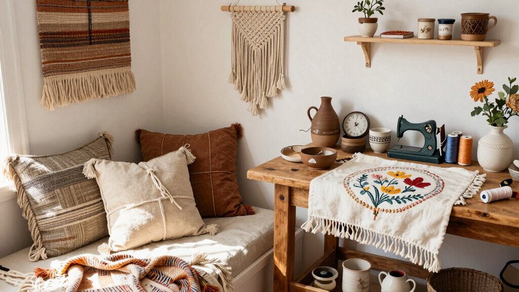 crafted eclectic authentic colorful