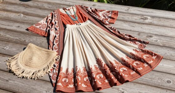 create stylish boho ensembles