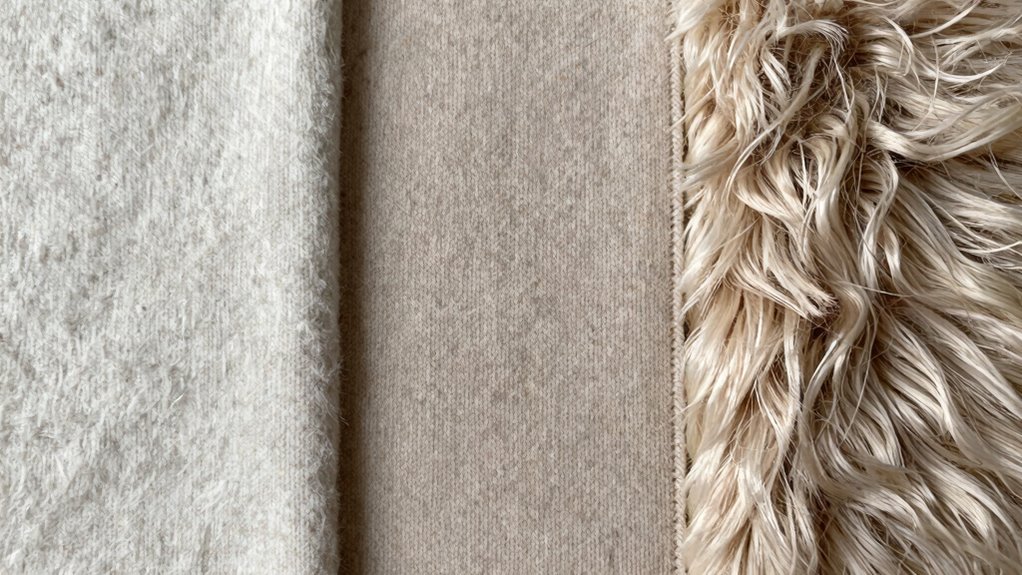different luxurious fiber types
