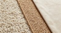 different rug material behaviors