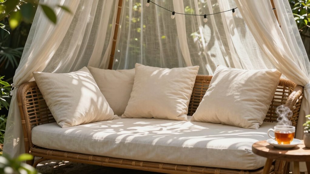 durable protected outdoor relaxation
