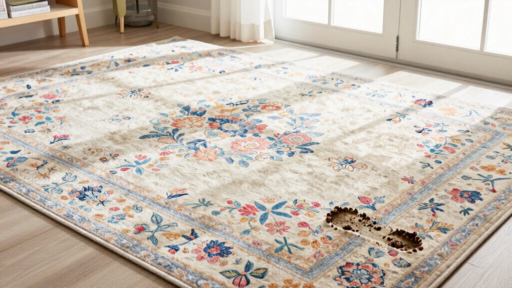 easy to clean rugs
