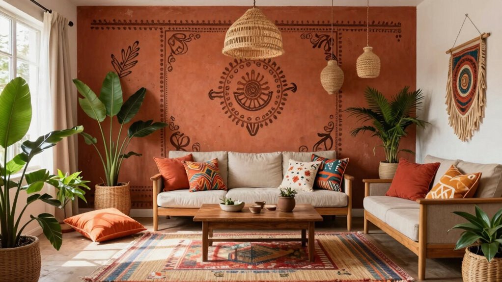 eclectic boho room transformation