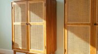 elegant airy cane furniture