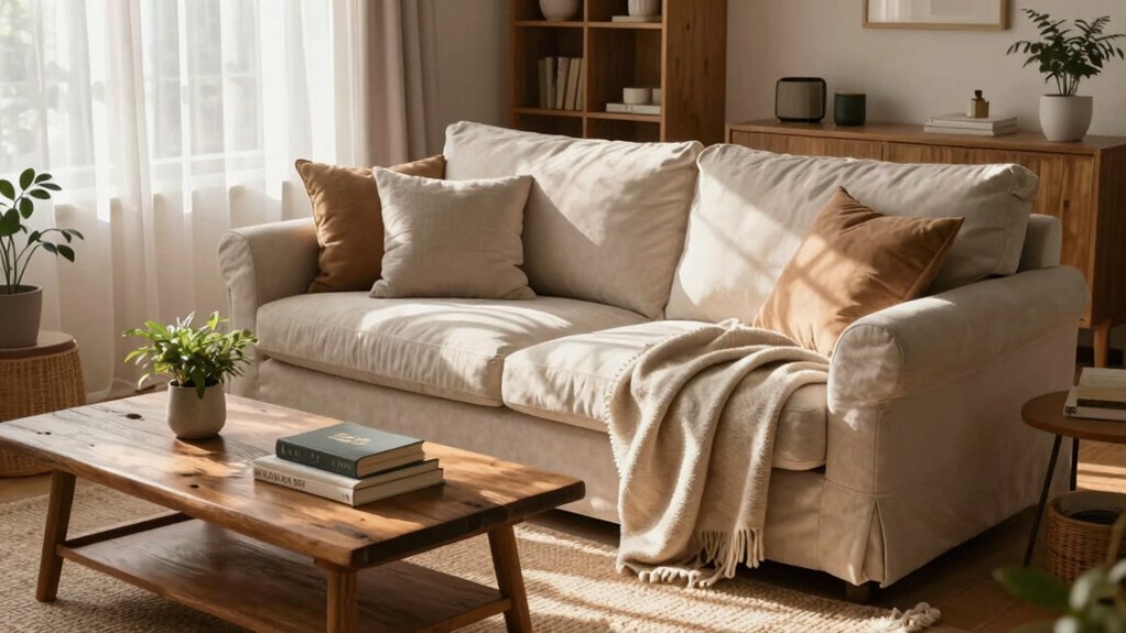 embrace minimalist calming environment