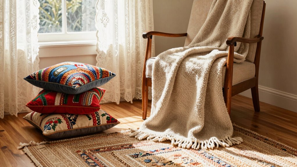 enhance home with textiles