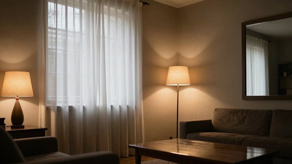 enhance room brightness through reflection