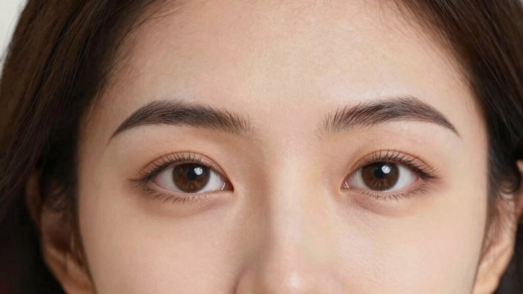 eyebrows enhance facial harmony