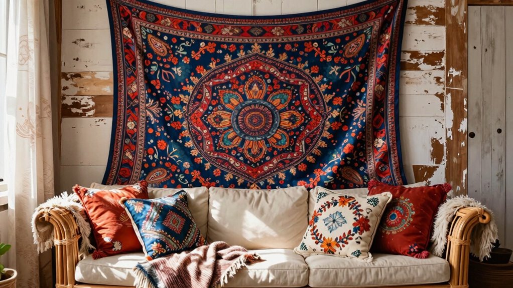 fabric transforms boho interiors