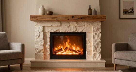 fake fireplaces still attract attention