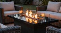 fire pit tables transform outdoor living