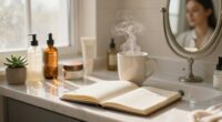 gentle morning skincare routine