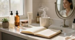 gentle morning skincare routine