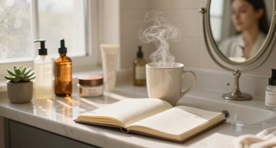 gentle morning skincare routine