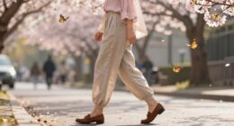gentle nostalgic spring fashion