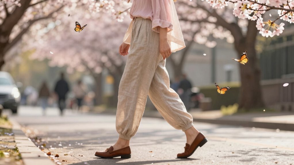 gentle nostalgic spring fashion