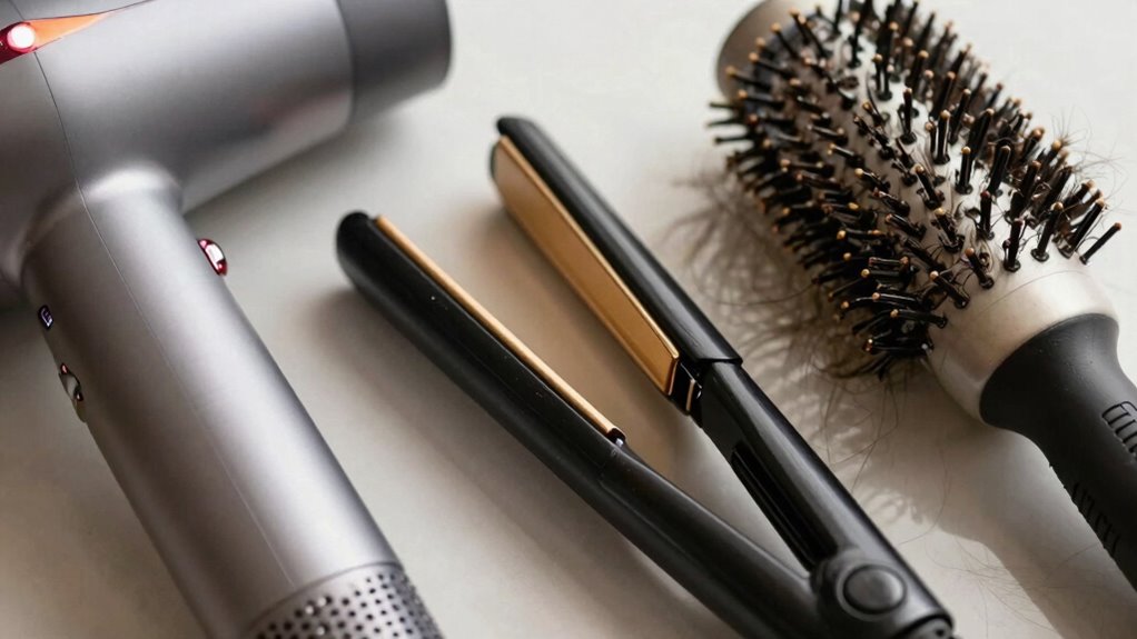 heat tools damage hair