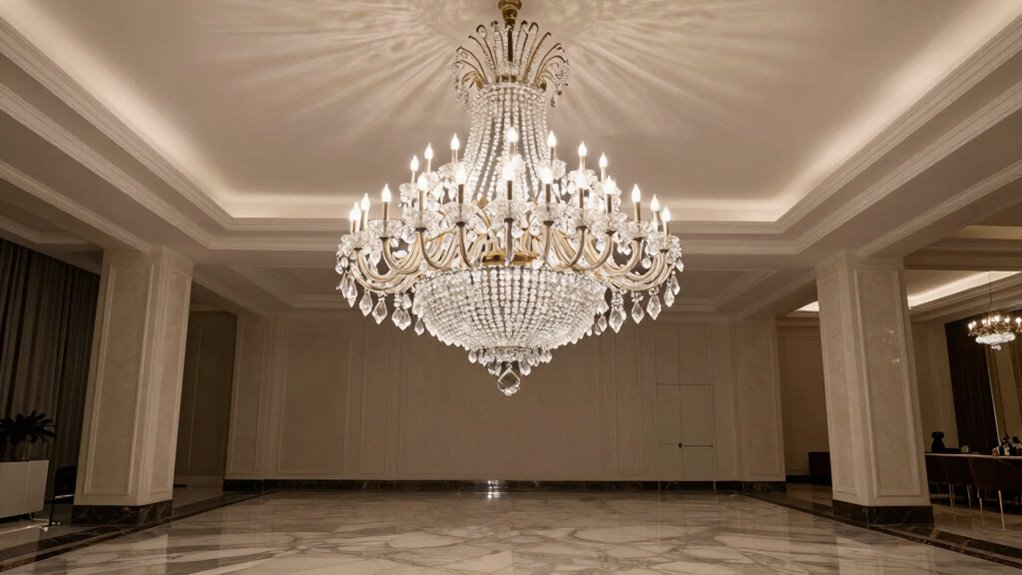 incorrect chandelier sizing choices