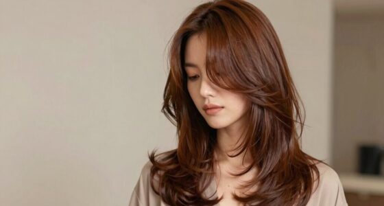 layered hairstyle styling tips