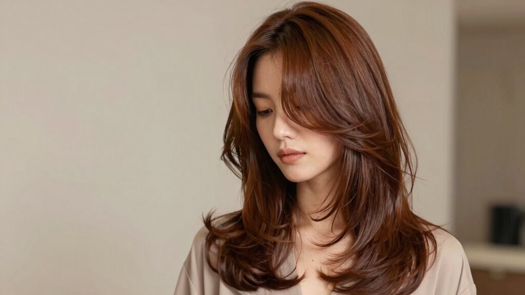 layered hairstyle styling tips