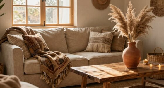 layered textiles for coziness