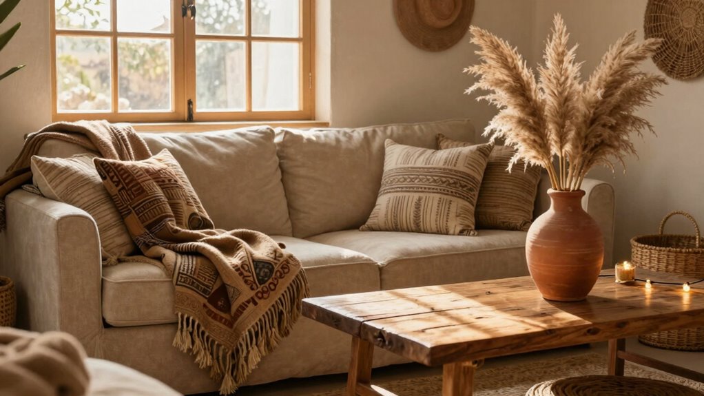 layered textiles for coziness