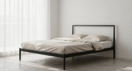 light airy bed frame