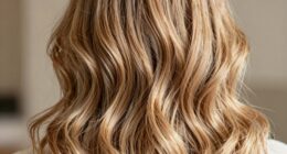 light natural voluminous hair