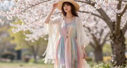 light spring boho layering