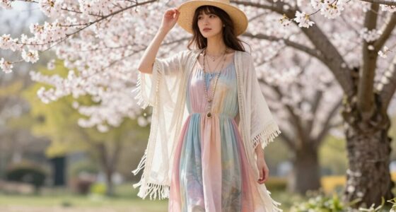 light spring boho layering