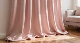 long curtains enhance softness