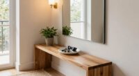 maximize small entryway space