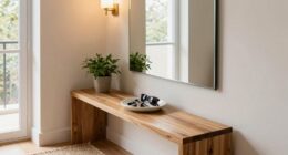 maximize small entryway space