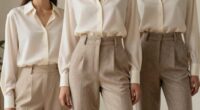 monochrome outfits dominate trends