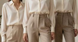 monochrome outfits dominate trends