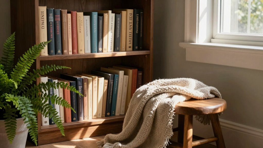 natural book display tips