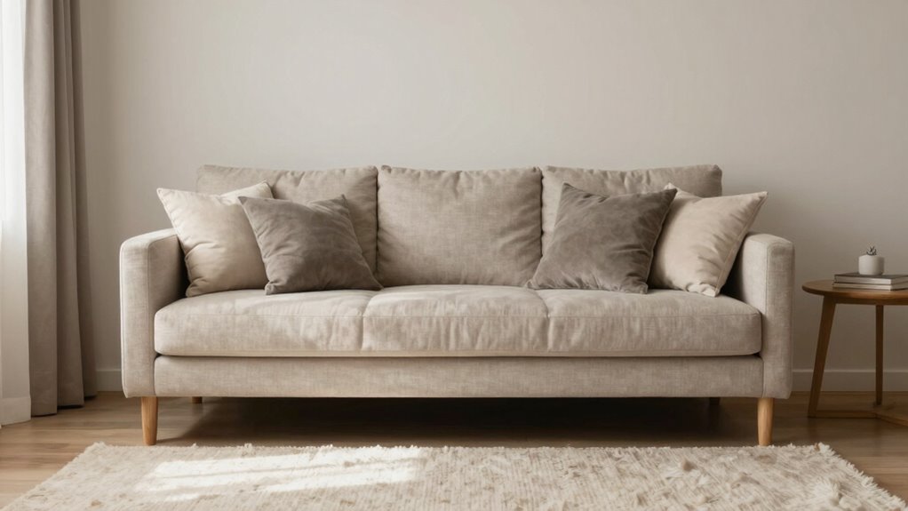 neutral tones with textured layering