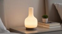 optimal bedside lamp sizing