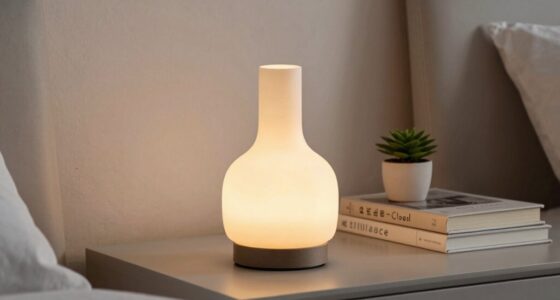 optimal bedside lamp sizing