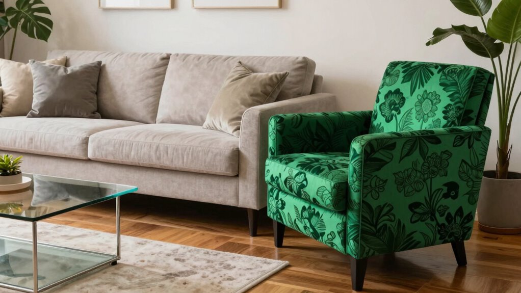 pairing accent chair effectively