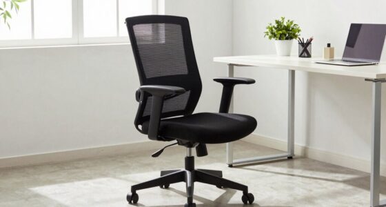 proper ergonomic chair setup