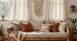 relaxed boho home hosting