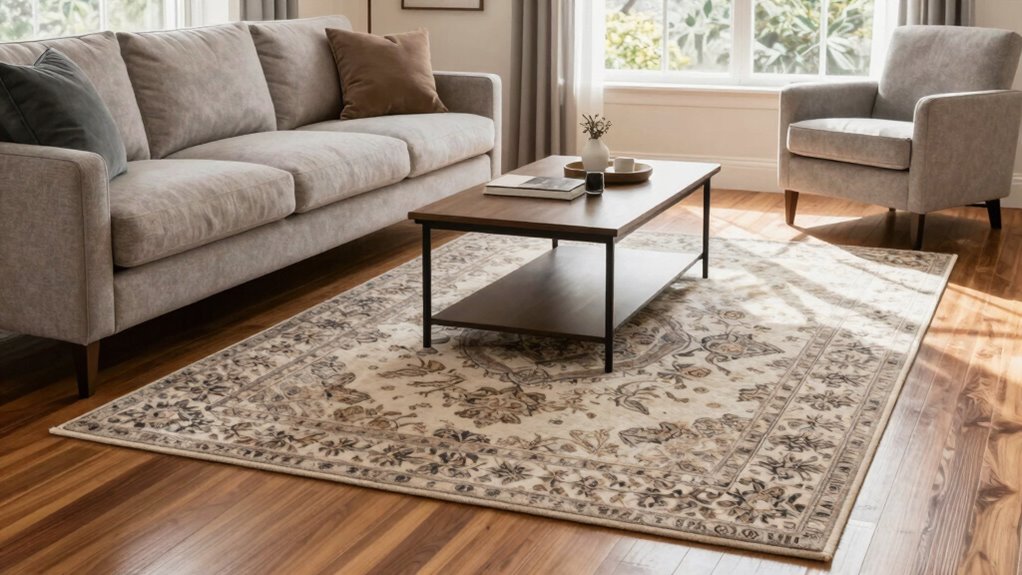 select rug size carefully