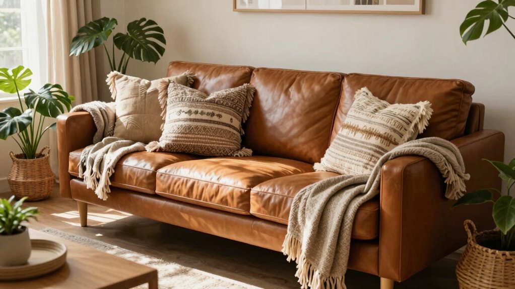 soft boho leather styling