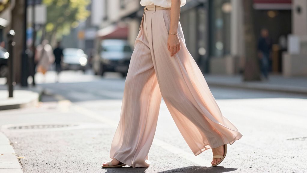 soft feminine flowing styling