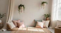 soft muted boho decor