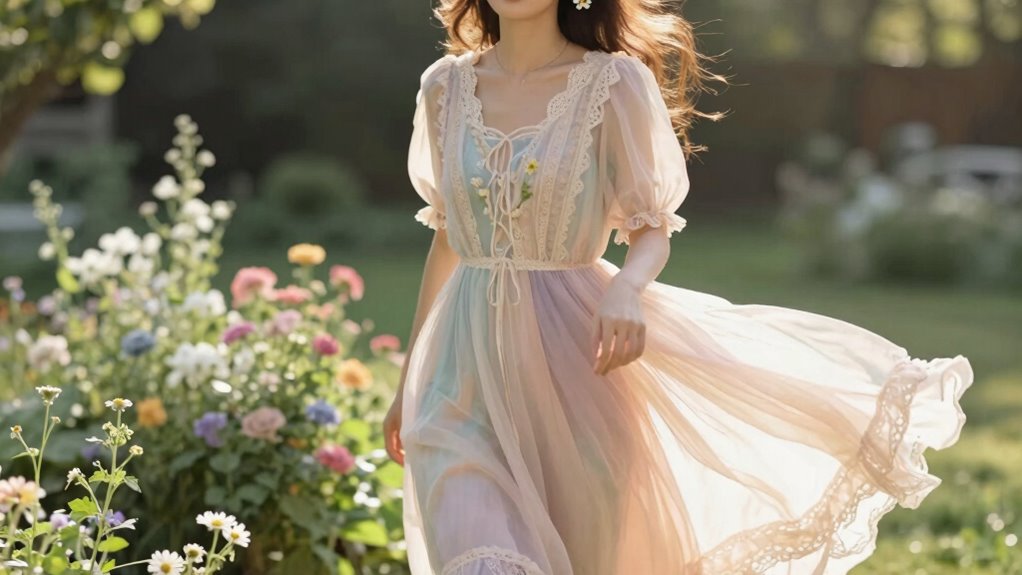 soft pastel floral textures
