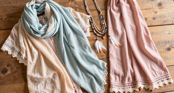 soft textures enhance boho style